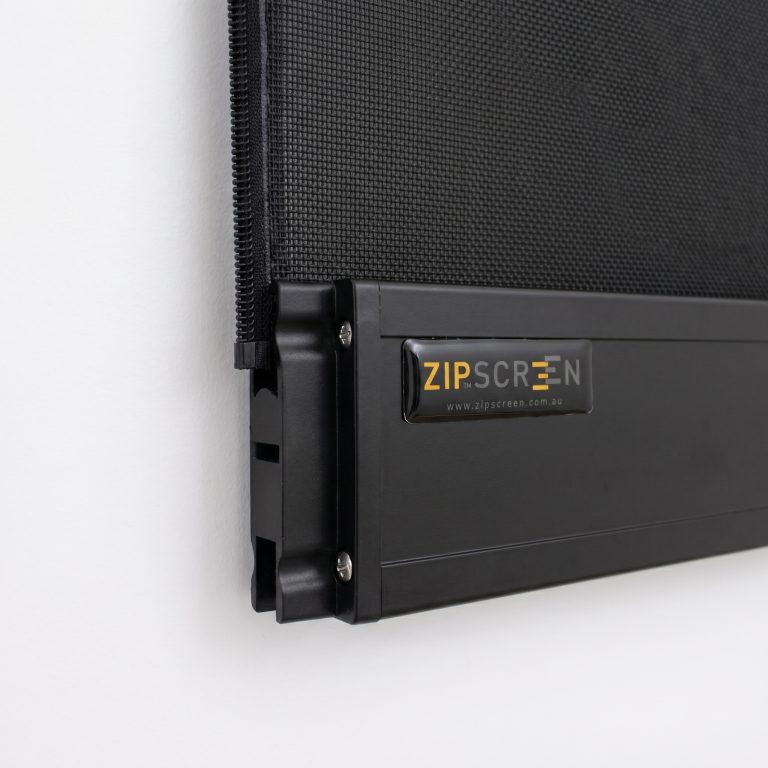Heavy-duty bottom bar for Zip Blinds Singapore to ensure stability in strong winds.