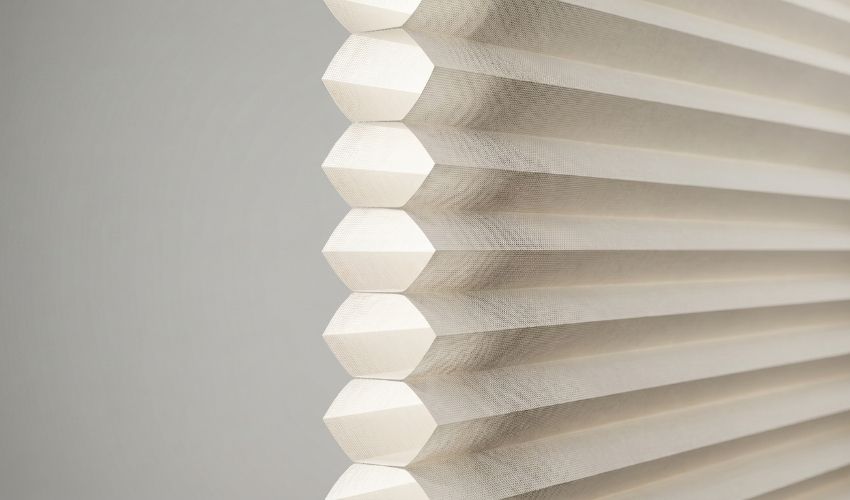 Honeycomb blinds cellular structure that traps insulating air, popular with Clementi homeowners