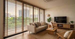Venetian blinds Singapore guide comparing PVC, wood and aluminium slats
